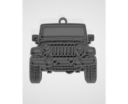Porte clé - Jeep Wrangler 4x4